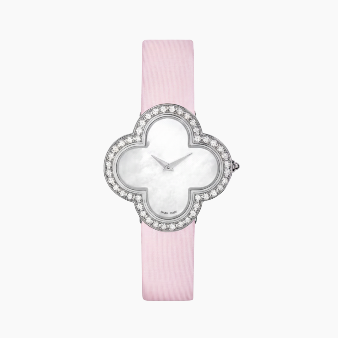Reloj elegante rosa Trinity
