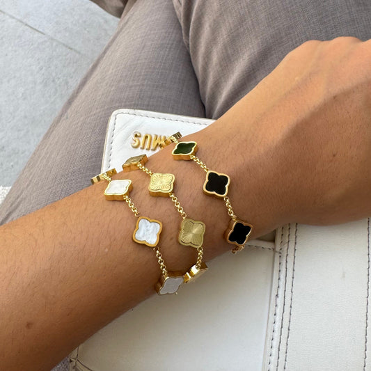 Pulsera de trébol Camila