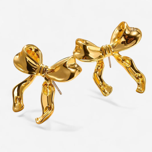 Pendientes de lazo bebé