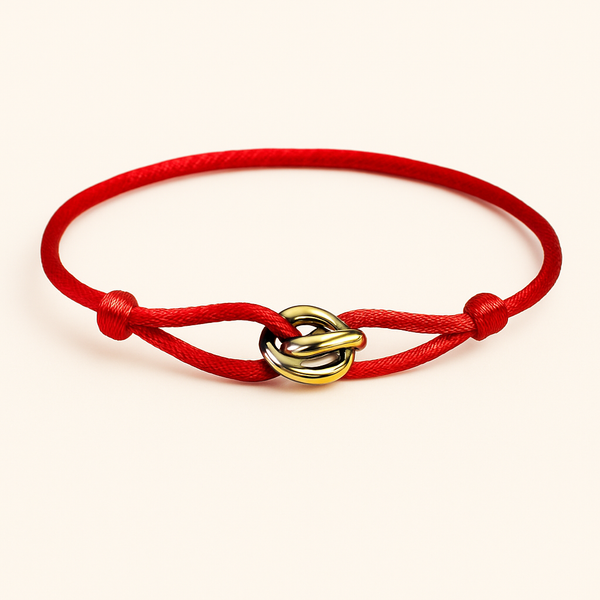 Pulsera dorada Trifecta