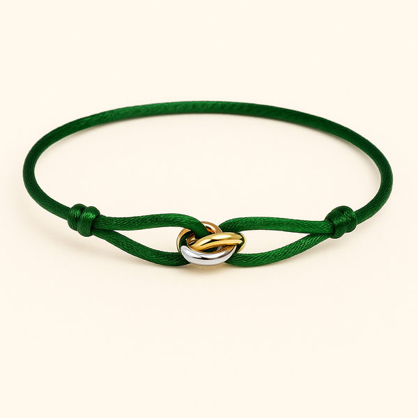 Pulsera dorada Trifecta