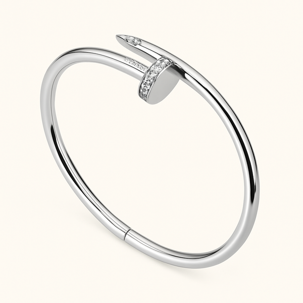 Clavo de elegancia de lujo en oro de 18 quilates