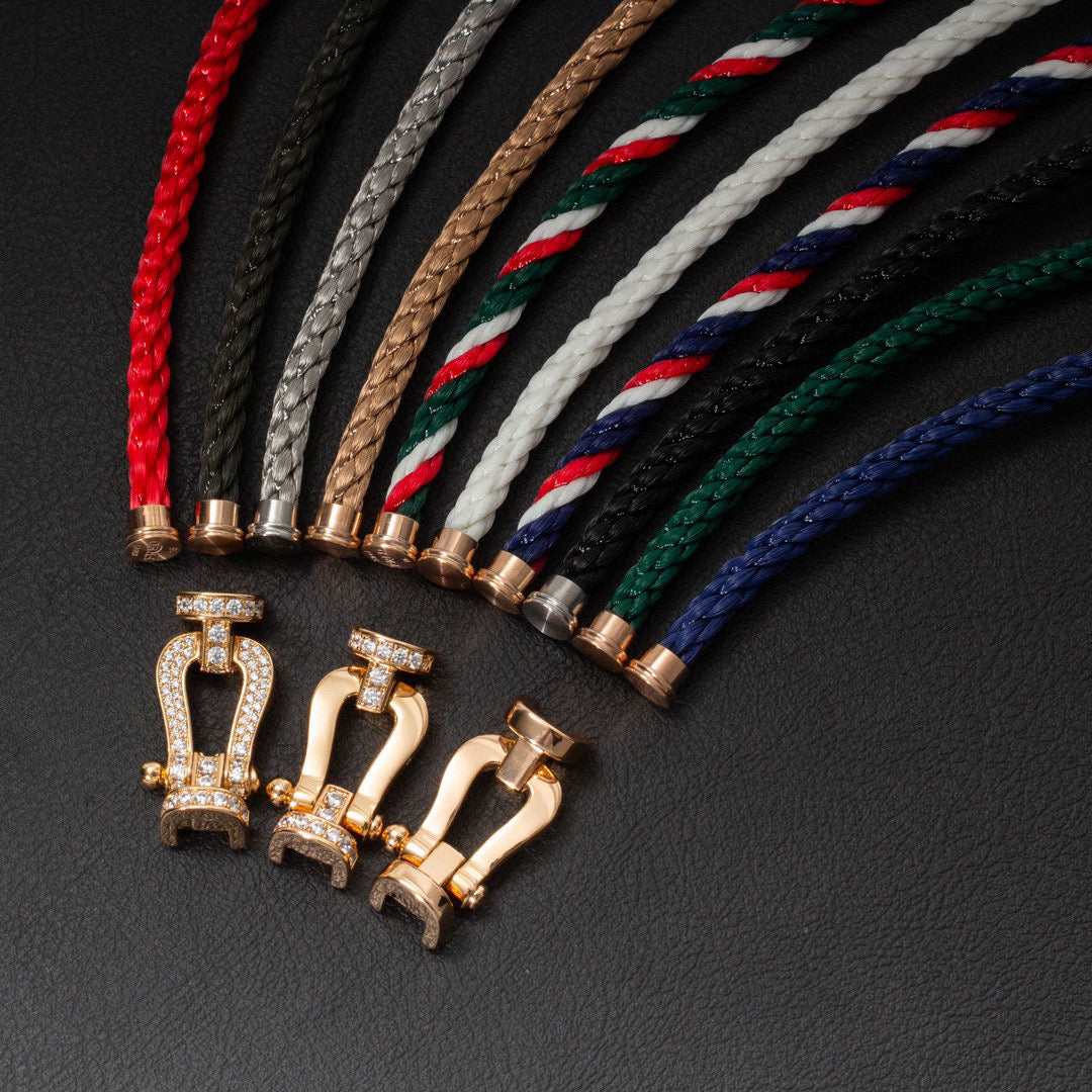 FORCE LARGE HORSESHOE FULL DIAMOND BRACELET VARIANTS 2