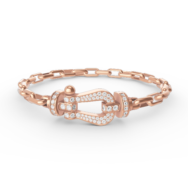 FORCE LARGE HORSESHOE CLASP  METAL BRACELET VARIANTS