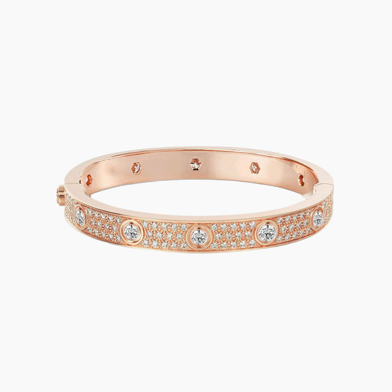 LOVE BRACELET 6.1MM DIAMOND-PAVED
