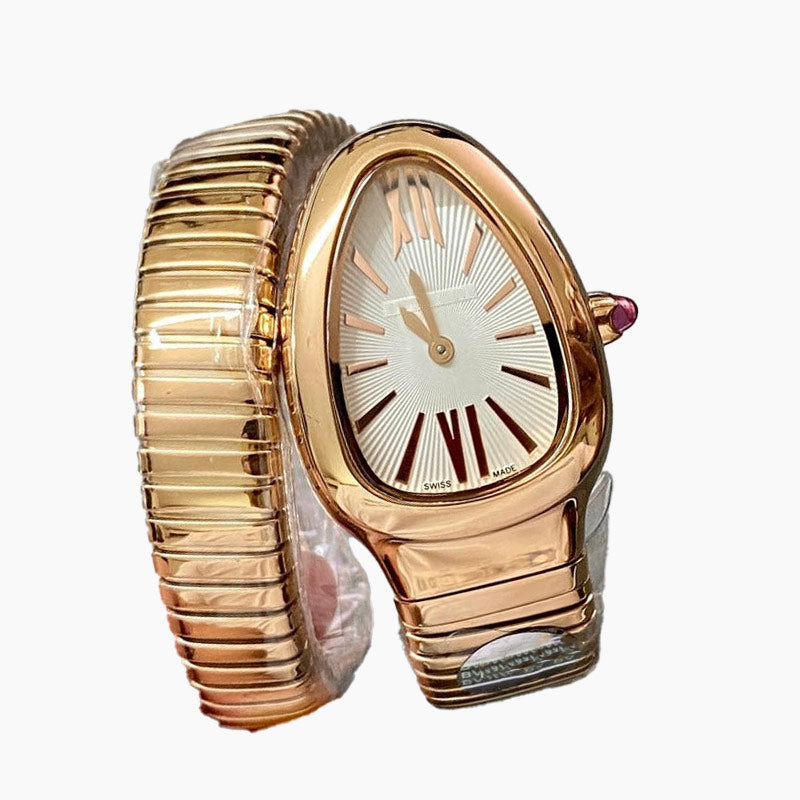 Serpentis Vela 35 cerámica rosa y blanca